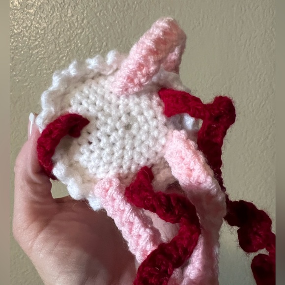 Handmade jelly jellyfish crochet ocean animal fish NEW *made by my teen 💜 - Picture 4 of 6